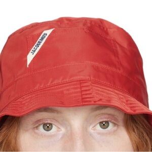 Jacquemus Le Chouchou Red Hat